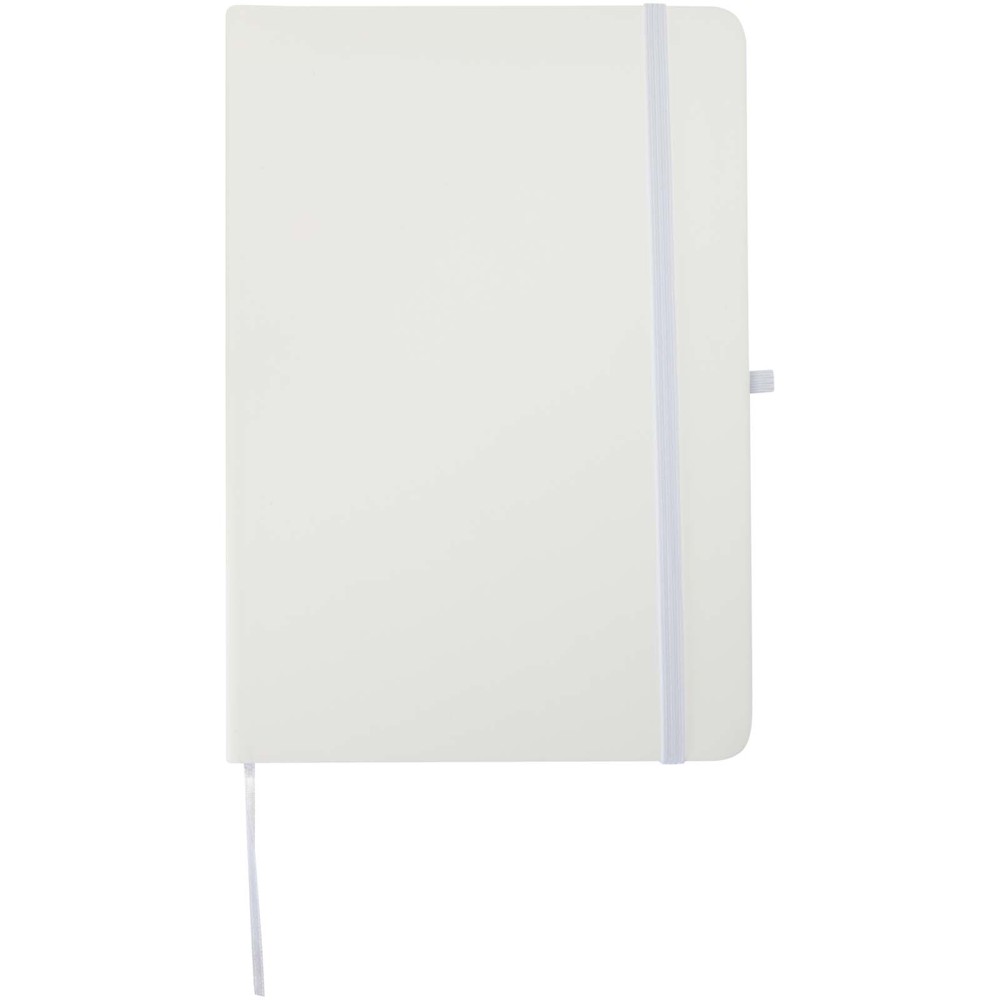 Carnet à couverture rigide en papier recyclé Spectrum A5 blanc