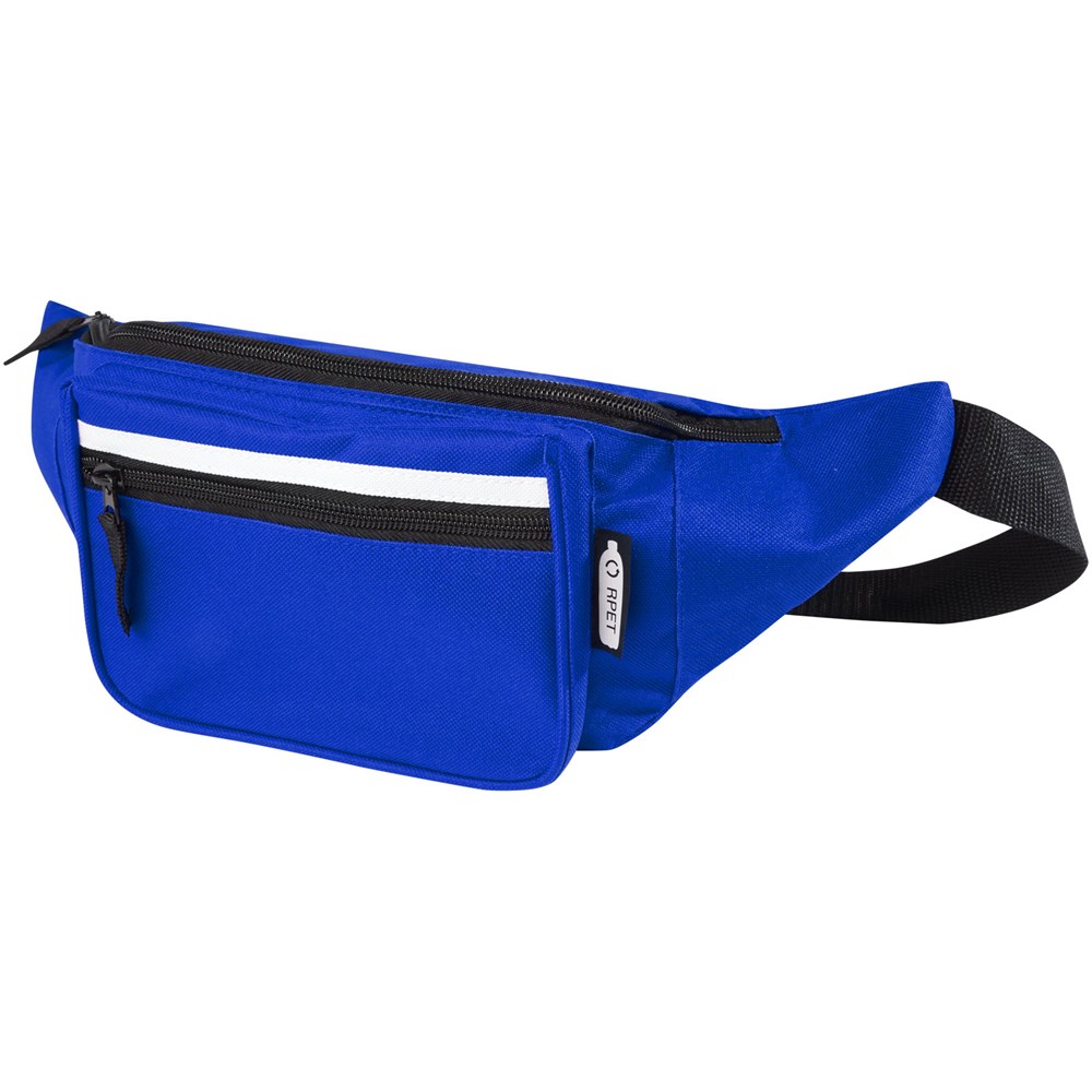 Sac banane en RPET GRS Journey Bleu royal
