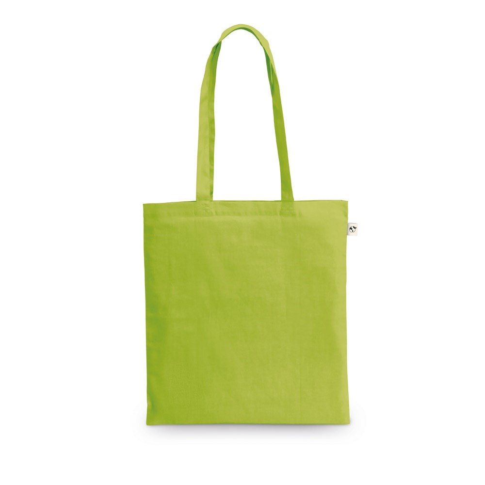 MEXICO Tasche aus recycelter Baumwolle (70%) und Polyester (30% rPET) (150 g/m²) hellgrün