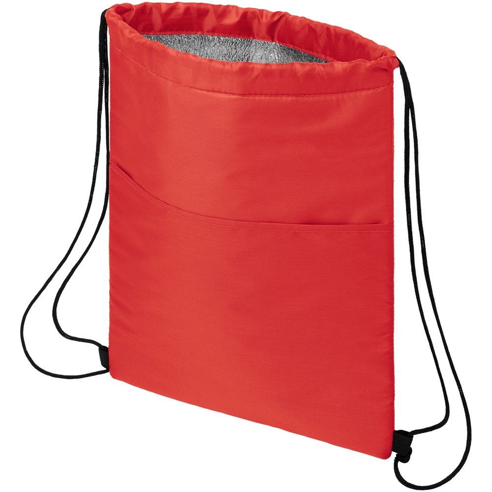 Oriole Kühltasche mit Kordelzug 5L rot