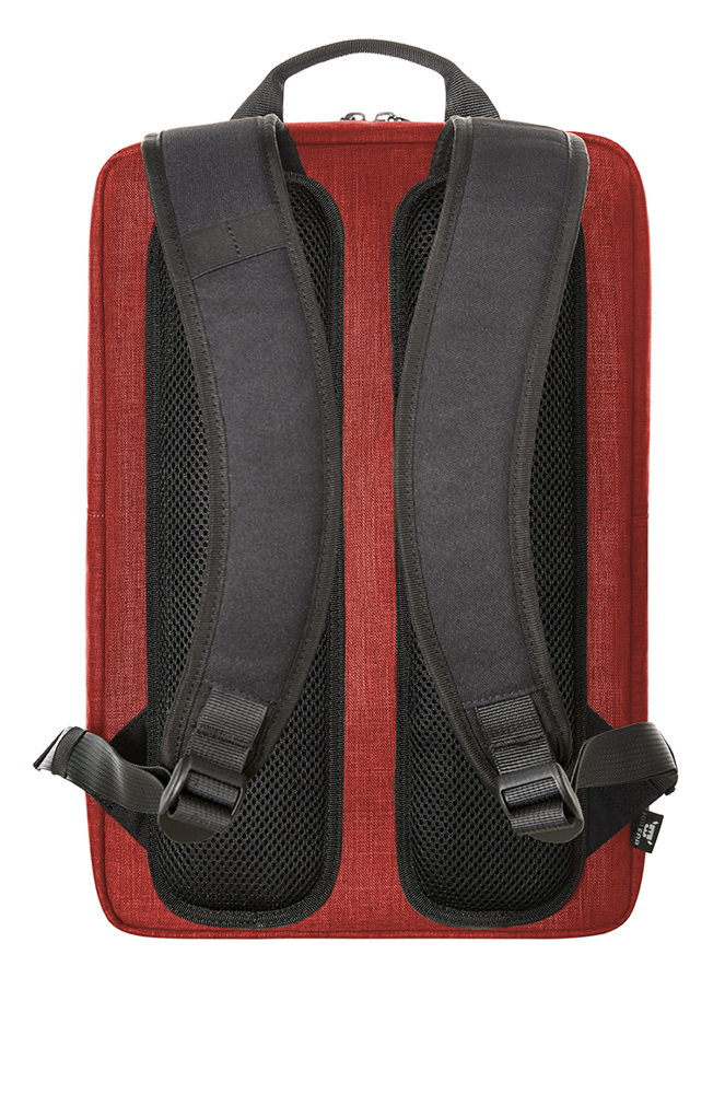 Notebook-Rucksack EUROPE rot meliert