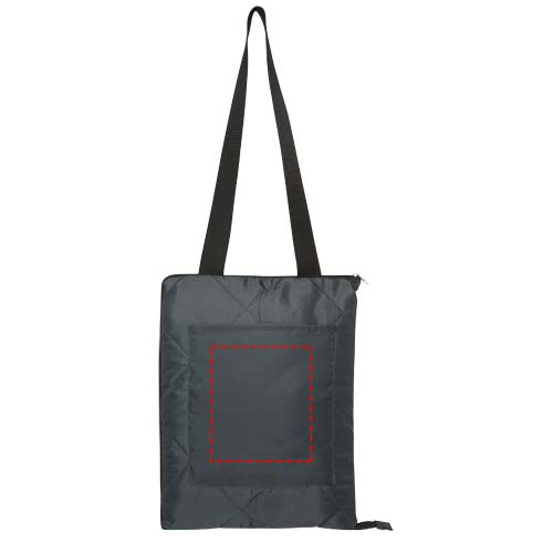 Clary Picknickdecke aus Recyceltem GRS-Polyester grau