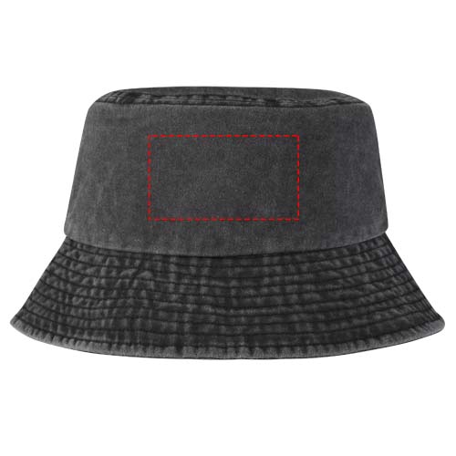 Mitica Sonnenhut washed schwarz