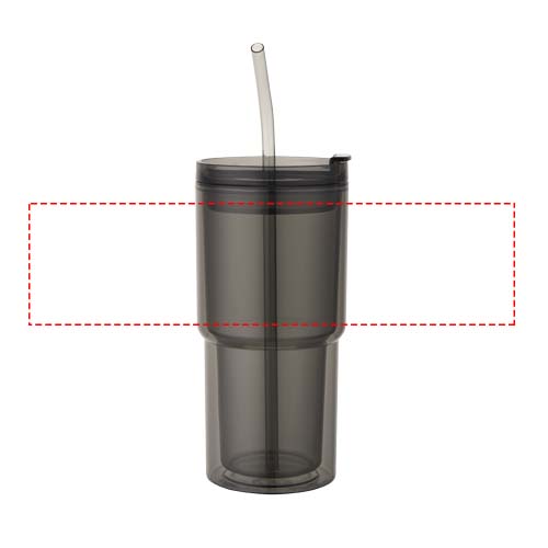 Archer 480 ml doppelwandiger Becher Schwarz