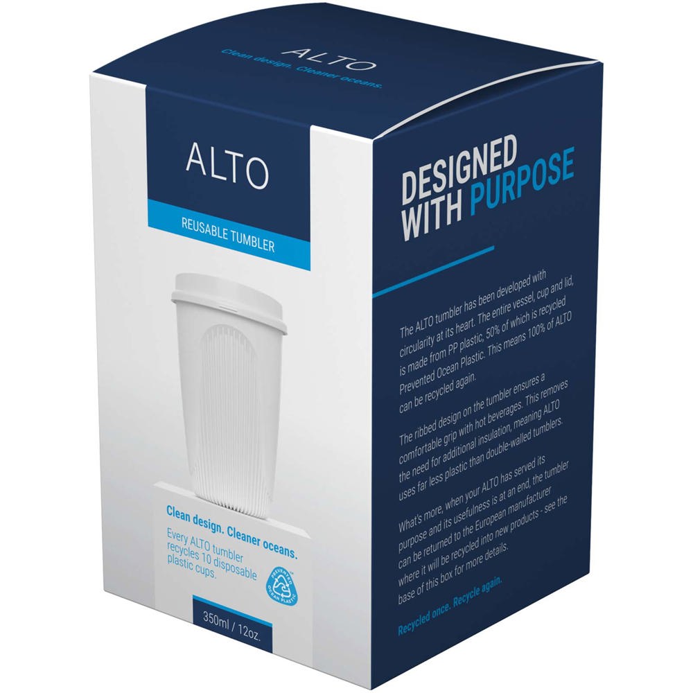 Gobelet Alto POP de 350 ml avec couvercle 360° Grès