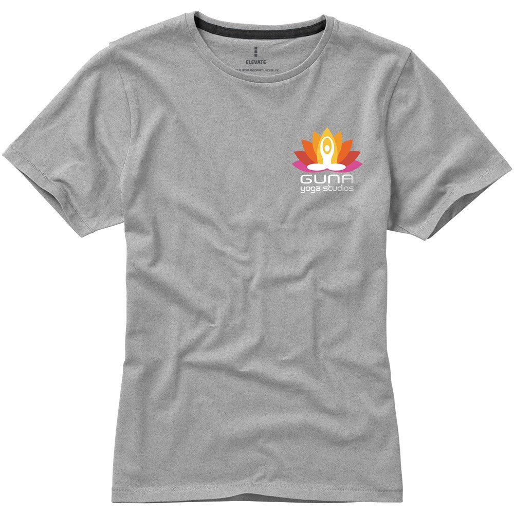 T-shirt manches courtes femme Nanaimo Gris mélangé