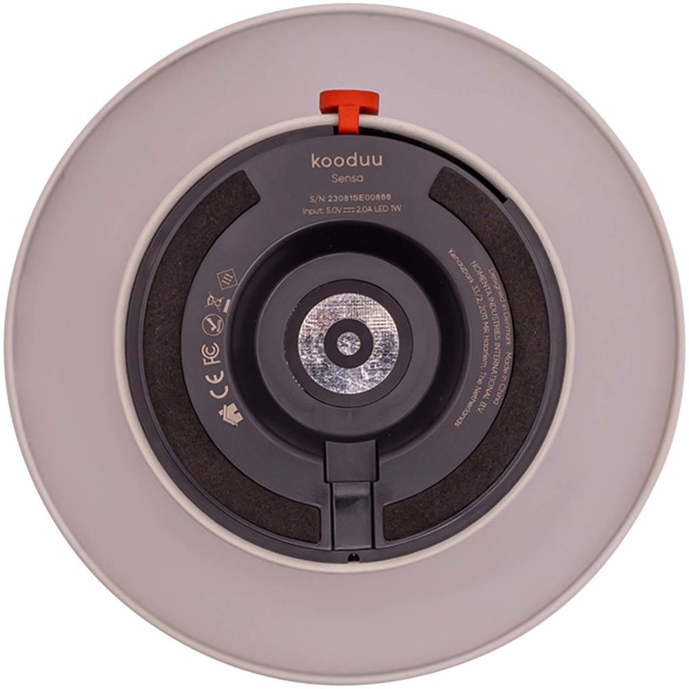 Kooduu Sensa Play Tragbarer JBL Lautsprecher mit Leuchte weiss