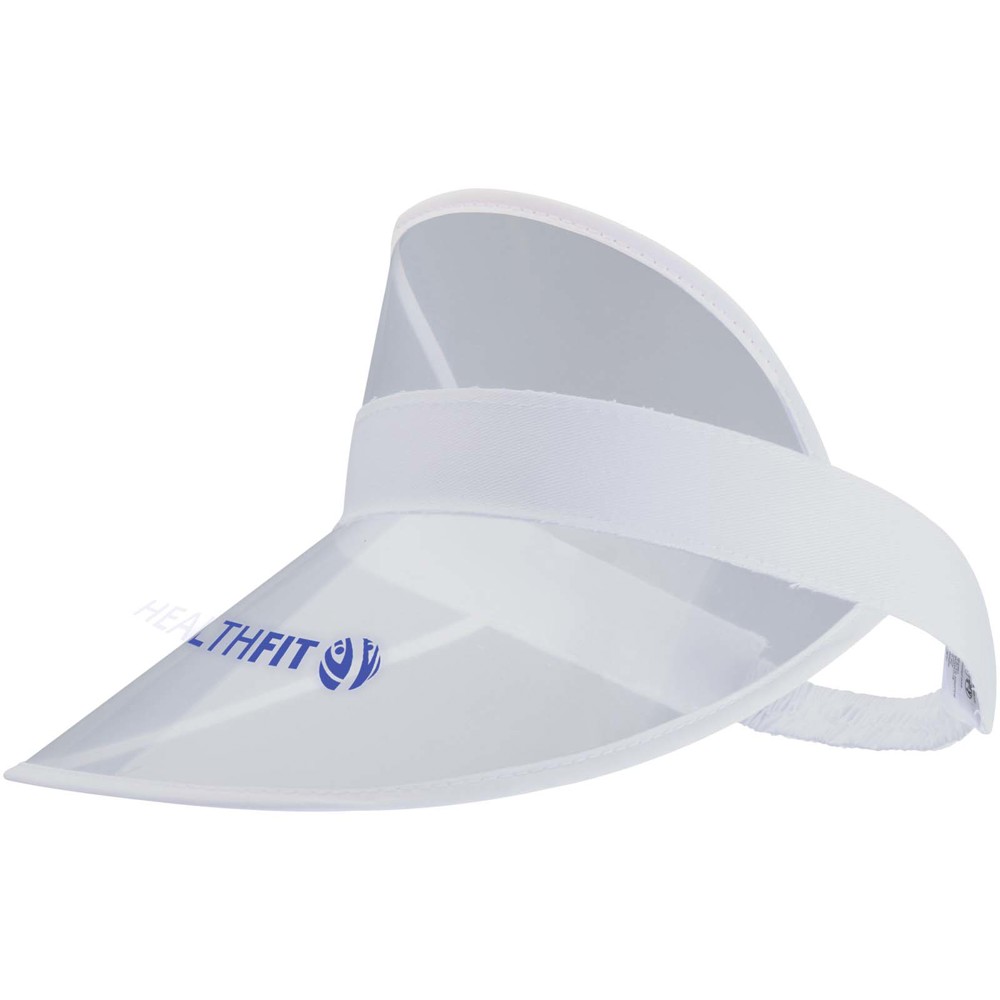 Bright Kappe mit transparentem Schirm weiss