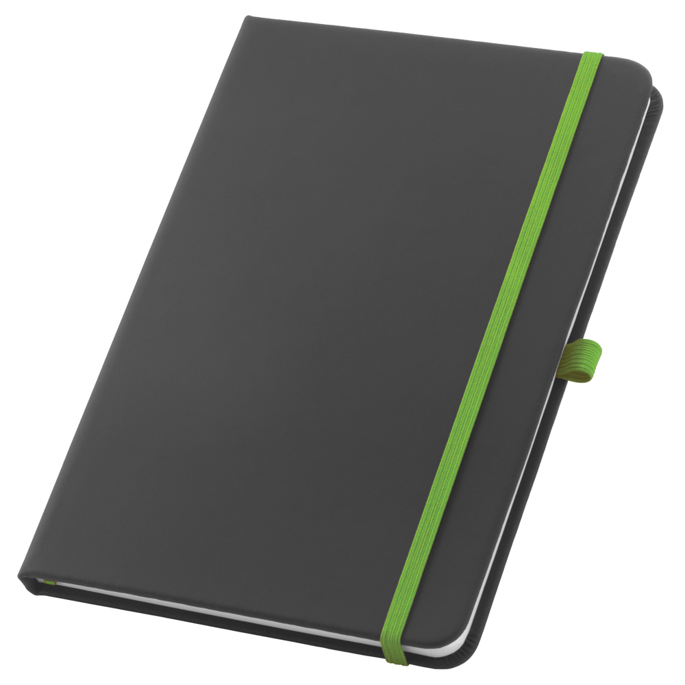 Carnet de notes A5 Black vert clair