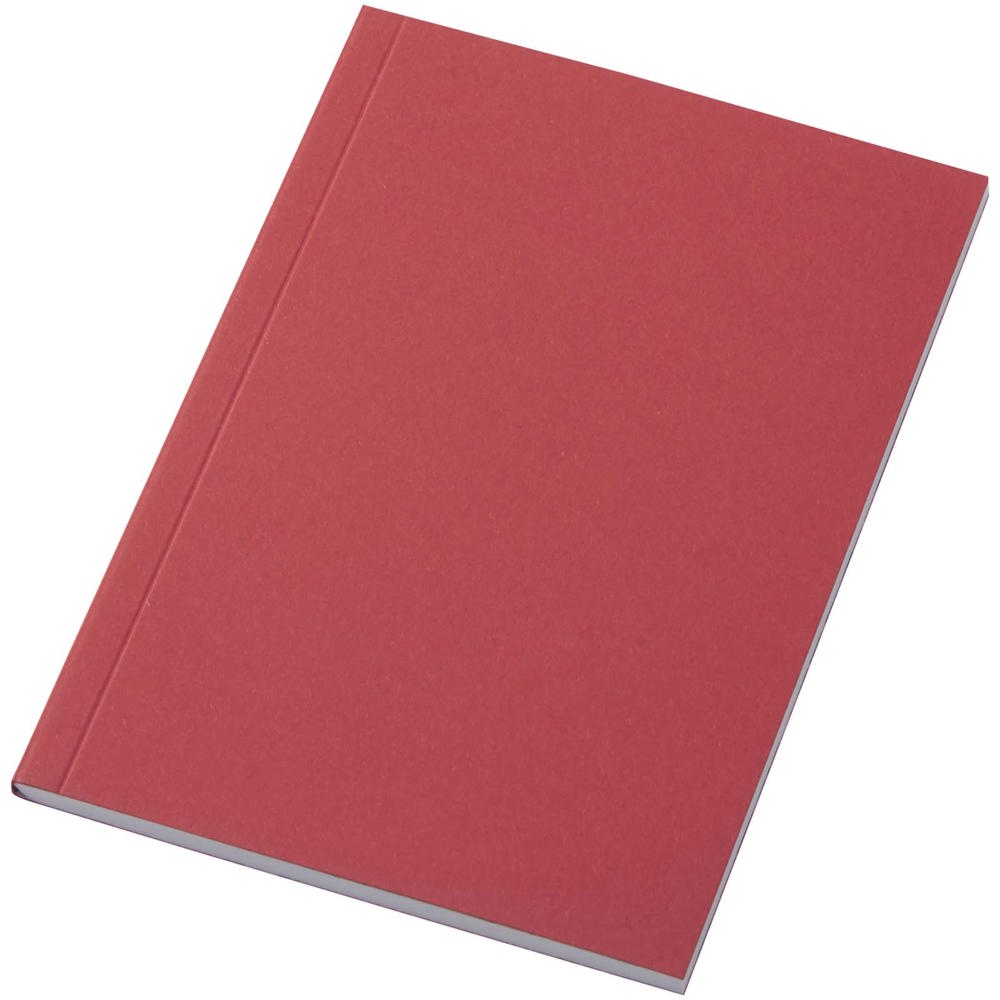 Cahier Novella Austen A6 recyclé à couverture souple de 50 feuilles Rouge