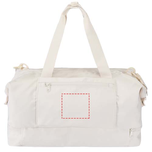 Trip Aware™ recycelte Reisetasche 42L offwhite