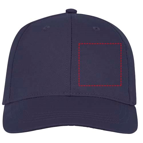 Ares Kappe mit 6 Segmenten navy