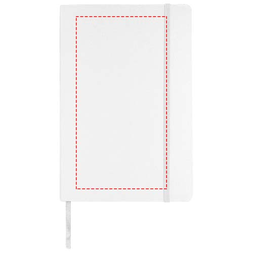 Carnet de notes Classic format A5 à couverture rigide Blanc