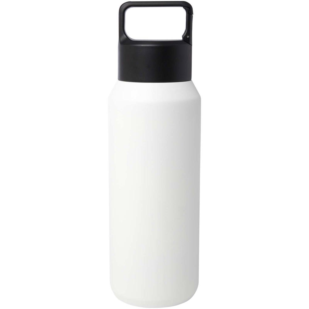 Astra 600 ml RCS-zertifizierte Kupfer-Vakuum Isolierflasche aus recyceltem Edelstahl (Kohlensäure geeignet) weiss