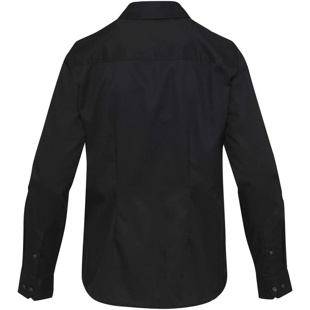 Citrine Twill Bluse schwarz