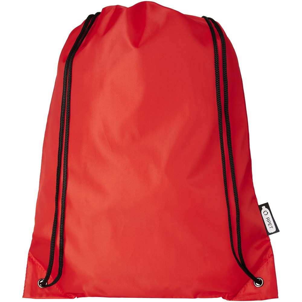 Oriole Turnbeutel aus RPET 5L rot