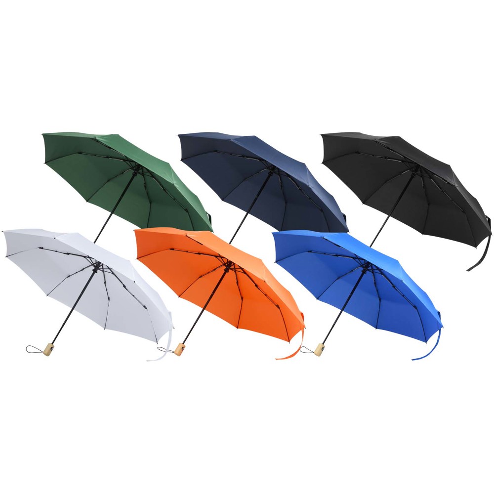 Parapluie pliable Renee de 58 cm à ouverture et fermeture automatiques vert