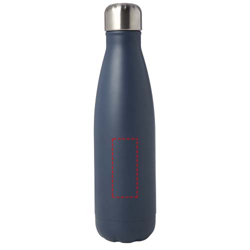 Bouteille isotherme sous vide Cove de 500 ml en cuivre et acier inoxydable recyclé certifié RCS  Hale Blue