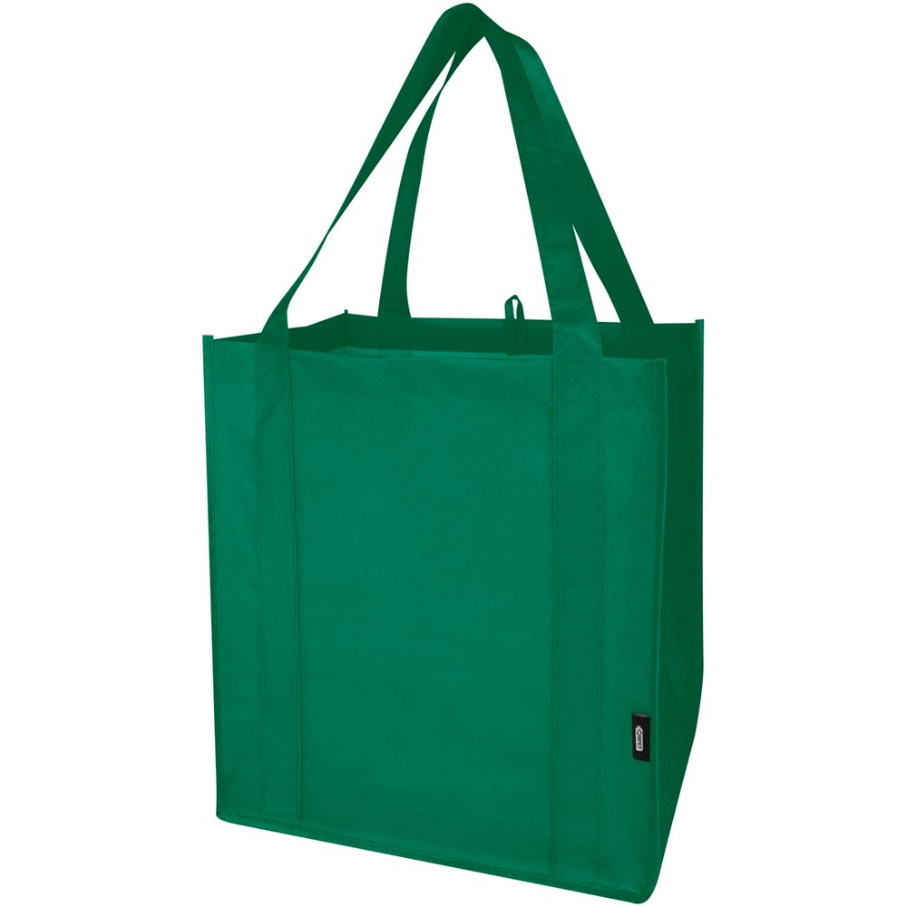 Liberty Tragetasche mit hartem Boden aus recyceltem GRS Non Woven 6 L grün