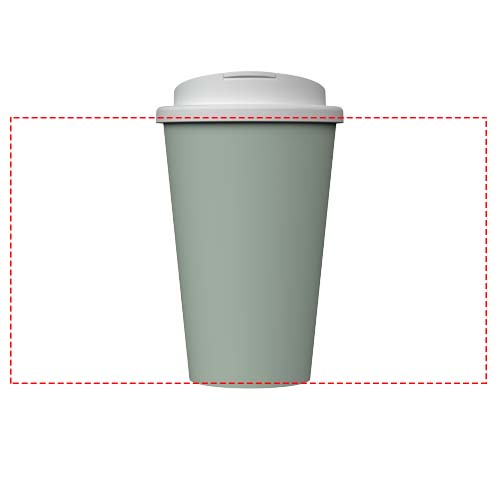Gobelet isotherme Americano® Infiniti de 350 ml avec couvercle anti-déversement Vert bruyère