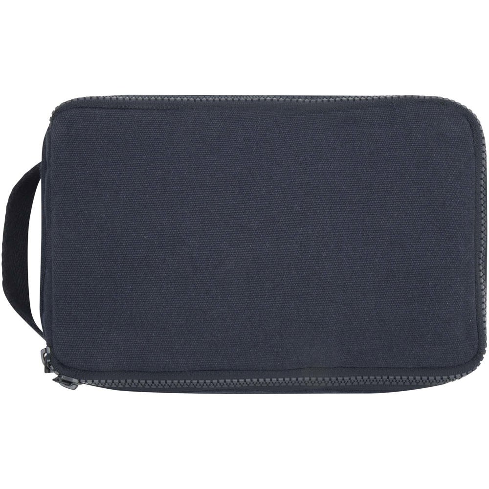Pack 500 g/m² Aware™ Kulturbeutel aus Recyclingmaterial navy