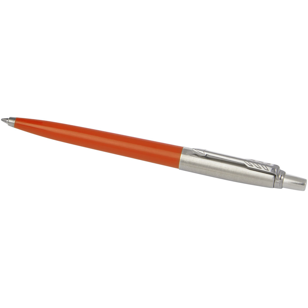 Stylo bille Parker Jotter recyclé (encre bleue) Orange