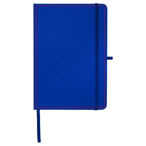 Carnet A5 Teak ligné recyclé à couverture rigide Bleu royal