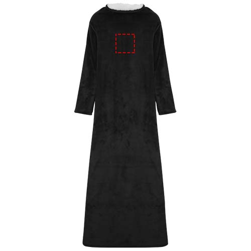 Couverture Altura GRS recyclée avec manches noir