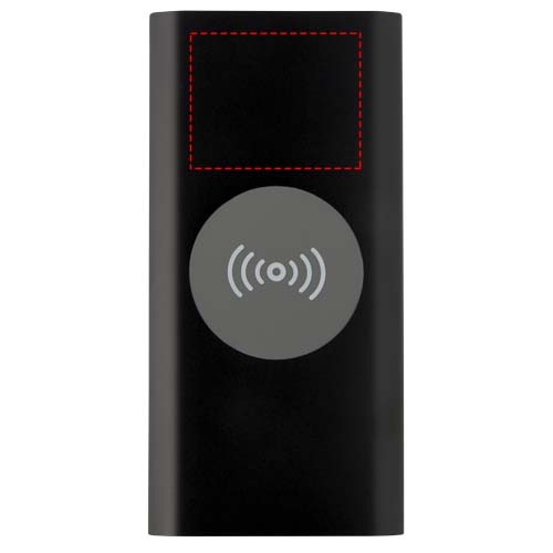 Batterie de secours sans fil en aluminium recyclé Juice type-C de 8 000 mAh noir