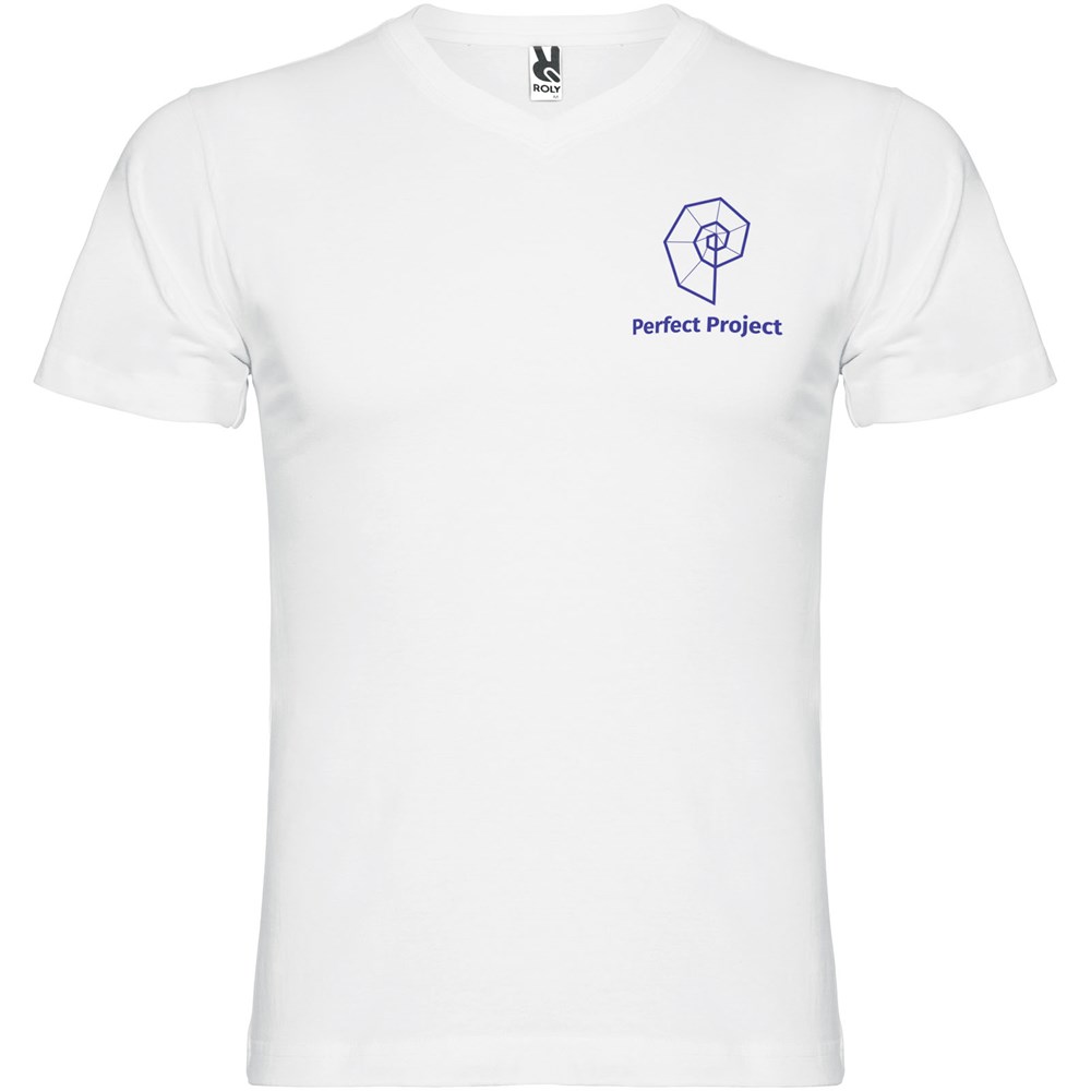 Samoyedo T-Shirt mit V-Ausschnitt für Herren