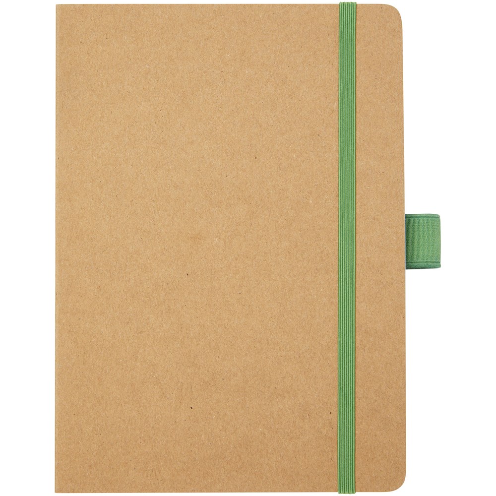 Carnet de notes Berk en papier recyclé vert
