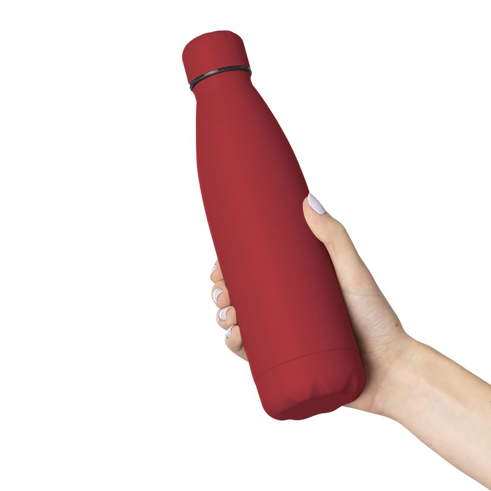 Recycelte doppelwandige Trinkflasche 500 ml Sunny