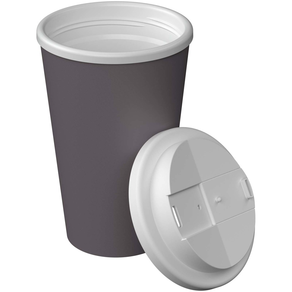 Gobelet isotherme Americano® Infiniti de 350 ml avec couvercle anti-déversement Gris crépuscule