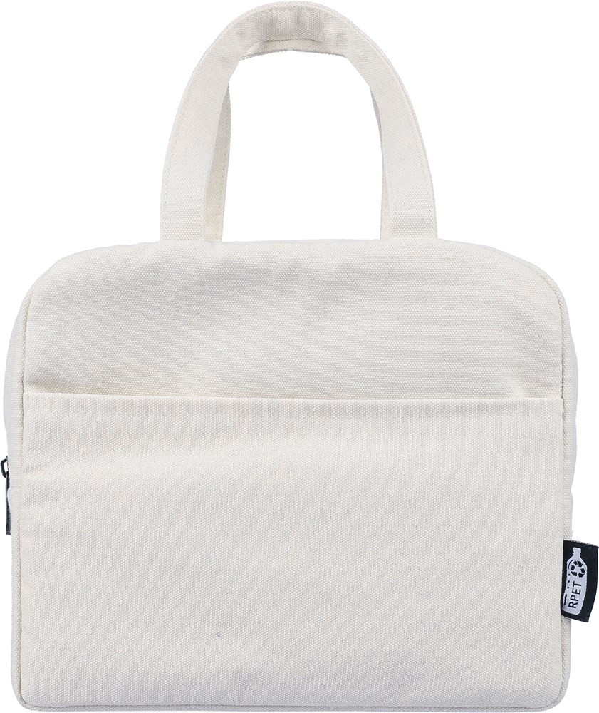 Kühltasche aus recyceltem Poly-Baumwollgewebe (330 g/m2) Elowen