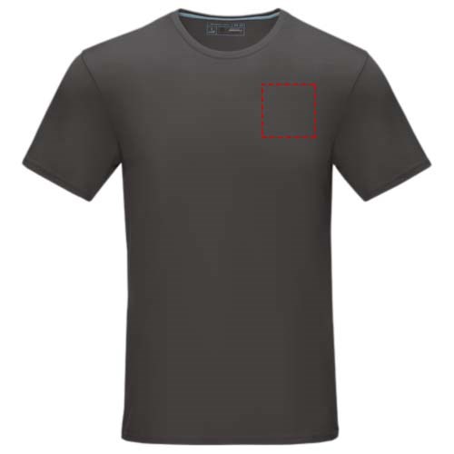 Azurite T-Shirt aus Bio-Baumwolle für Herren storm grey