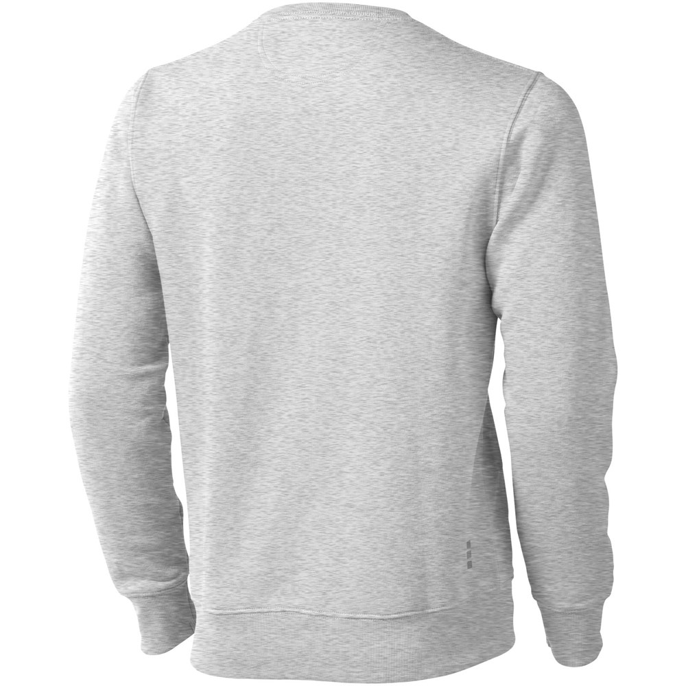 Sweater ras du cou unisexe Surrey Gris mélangé
